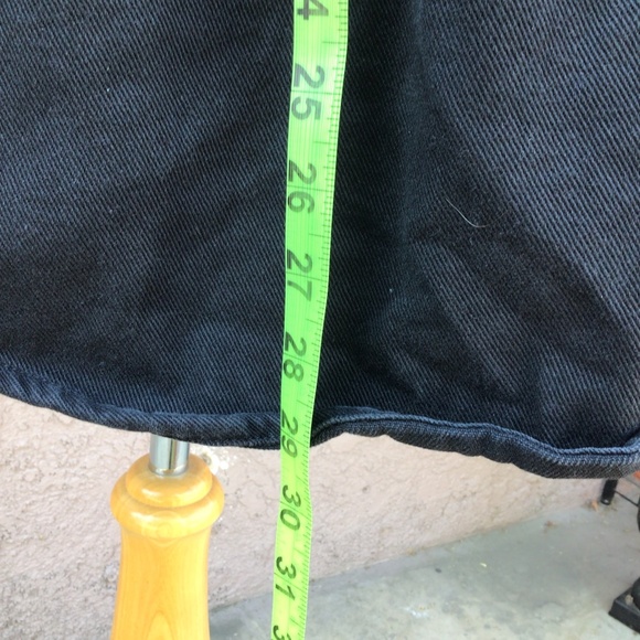 Black and Leopard Denim Jacket - Picture 5 of 6